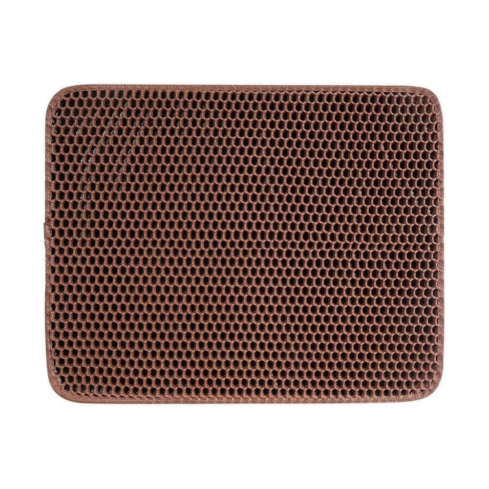 Cat Litter Mat Pet Solid Color Waterproof