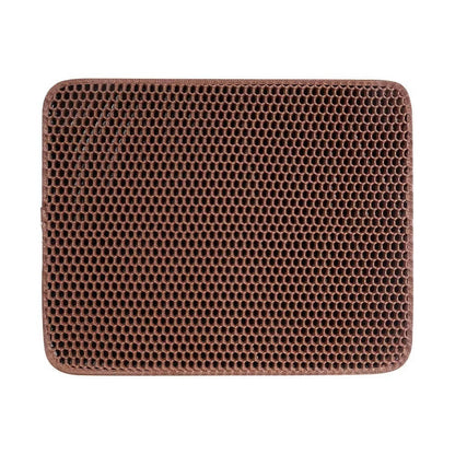 Cat Litter Mat Pet Solid Color Waterproof