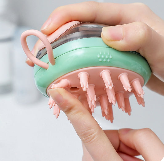 New 2 In 1 Pet Cat Dog Cleaning Bathing Massage Shampoo & Soap